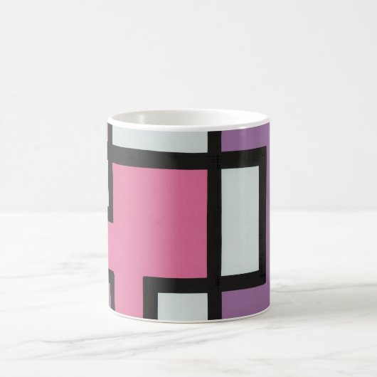 抽象画 モダン レトロ mapper #2 マグ magische mok (Center)