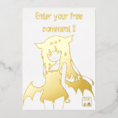 招待状　 FOLIE UITNODIGING (Voorkant)