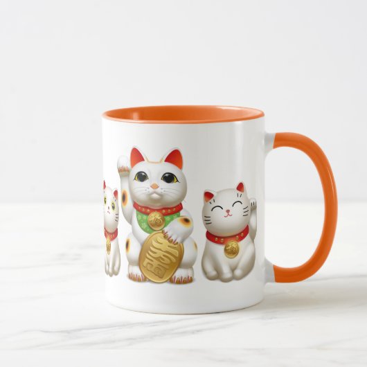 招 き 猫 maneki neko mok (Rechts)