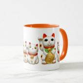 招 き 猫 maneki neko mok (Voorkant rechts)