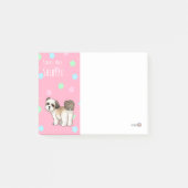 振り向くシーズー POST-IT® NOTES (Voorkant)