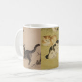 掛軸から抜け出した猫たち Part.3 Koffiemok (Voorkant links)