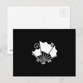 揚羽扇蝶 BRIEFKAART (Voorkant / Achterkant)