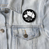 揚羽扇蝶 RONDE BUTTON 5,7 CM (In situ)