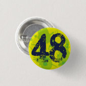 【数字】48バッチ RONDE BUTTON 3,2 CM (Voorkant /achterkant)