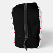 文字　カスタマイズ　チェリー　ホワイト　  TOILETTASJE (Rechts)