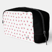 文字　カスタマイズ　チェリー　ホワイト　  TOILETTASJE (Rechterhoek)