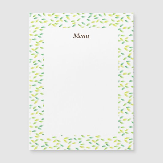 文字　カスタマイズ　リーフ      (Voorkant)