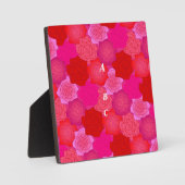 文字 カスタマイズ ローズ　ピンク　フォトプラーク FOTOPLAAT (Voorkant)