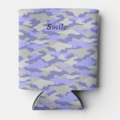 文字 カスタム 迷彩(グレー) 缶クーラー BLIKJESKOELER (Voorkant)