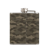 文字 カスタム 迷彩(セピア) フラスク HEUPFLES (Achterkant)
