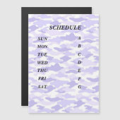 文字　カスタム　迷彩（パープル）  (Voorkant / Achterkant)