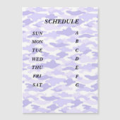 文字　カスタム　迷彩（パープル）  (Voorkant)