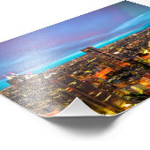 新宿の夜景 FOTO AFDRUK (Hoek)