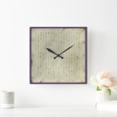 方 丈"無"よ"常"る"記"に" VIERKANTE KLOK (Huis)