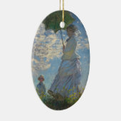 日傘を差す女(モネ夫人) KERAMISCH ORNAMENT (Rechts)