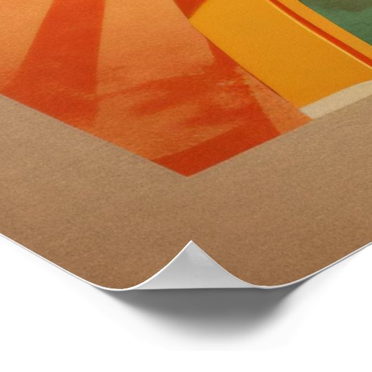 日本の伝統的なヴィンテージデザインを使用したアート作品　相撲力士 POSTER (Hoek)