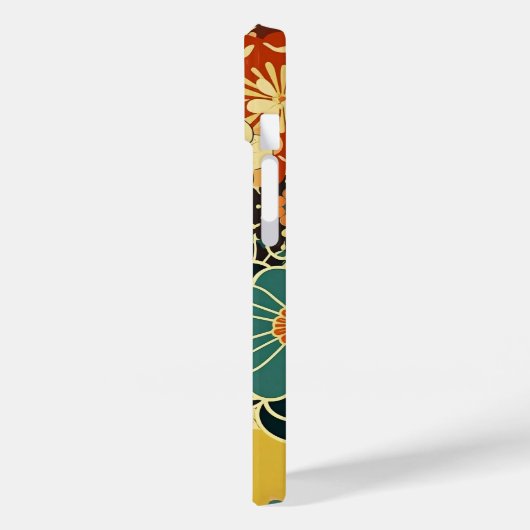 日本の伝統的なヴィンテージデザインを使用したアート作品　花 Case-Mate iPhone CASE (Achterkant / Links)