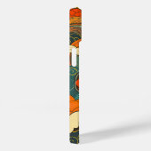 日本の伝統的なヴィンテージデザインを使用したアート作品 雲 Case-Mate iPhone CASE (Achterkant / Rechts)