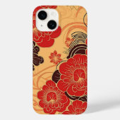 日本の伝統的なヴィンテージデザインを使用したアート作品 Case-Mate iPhone CASE (Achterkant)