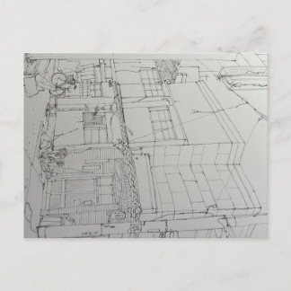日本の建物 ポストカード BRIEFKAART