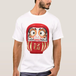 日本の縁起の象徴「だるま」 A symbol of Japan's auspicious symbo T-shirt