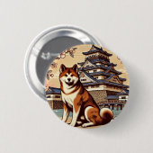 日本の象徴 RONDE BUTTON 5,7 CM (Voorkant /achterkant)