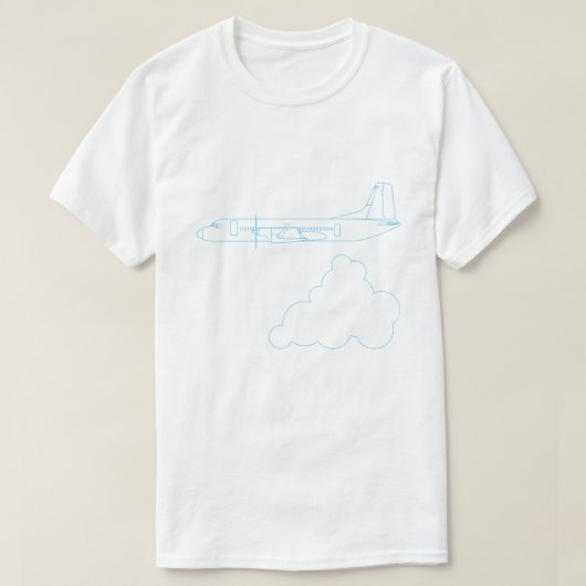 日本の飛行機「YS-11」 T-SHIRT (Design voorkant)