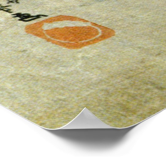 日本猫, 国芳 Japanese Cat, Kuniyoshi, Ukiyo-e Poster (Hoek)