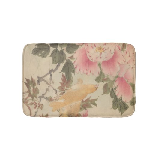 日本画、美しい花鳥画 BADMAT (Voorkant)