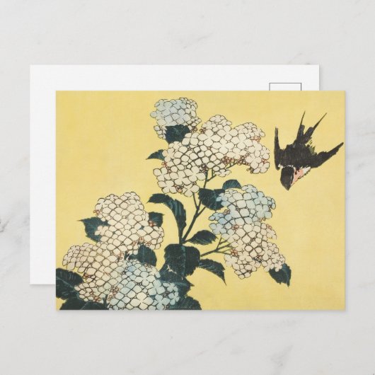 日本画 葛飾北斎 BRIEFKAART (Voorkant / Achterkant)