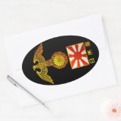 日本的紋章 OVALE STICKER (Envelop)