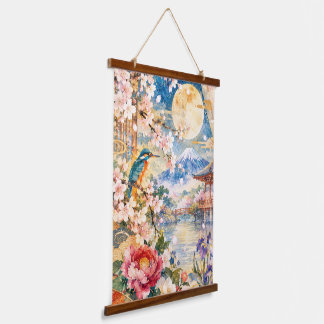 日本 花 鳥 風 月 HANGEND WANDKLEED