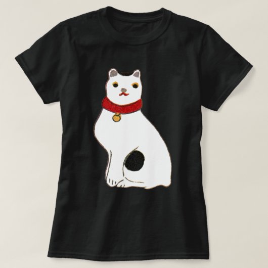 日 の の 形, Doll van de Japanse kat T-shirt (Design voorkant)