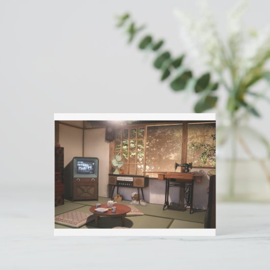 日 本 く 古 懐  onder の briefkaart (Staand voorkant)