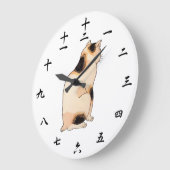 日 本 猫, 国 Japanse kat, Kuniyoshi, Ukiyo-e Grote Klok (Hoek)