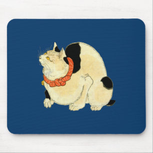 日 本 猫, 国 Japanse kat, Kuniyoshi, Ukiyo-e Muismat