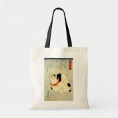 日 本 猫, 国 Japanse kat, Kuniyoshi, Ukiyo-e Tote Bag (Voorkant)