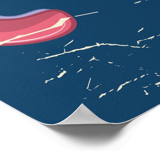 日 -Squid van Japan Poster (Hoek)