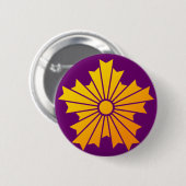 旭日章 RONDE BUTTON 5,7 CM (Voorkant /achterkant)