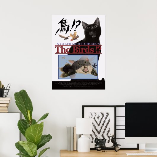 映画パロディ　鳥！？ POSTER (Thuiskantoor)