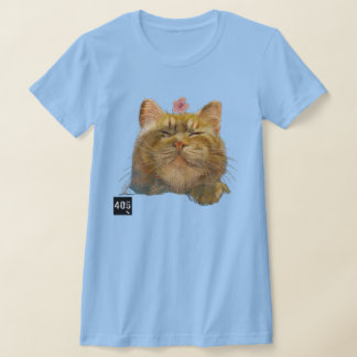 春のとらねこ T-SHIRT