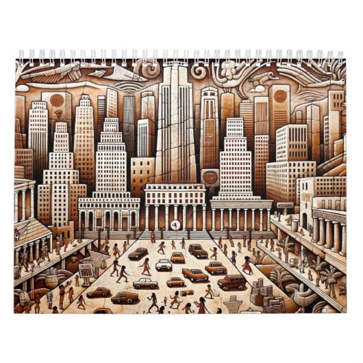 時代を旅する: 古代の風景 KALENDER (Hoes)