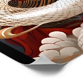 月夜の守護蛇／Moonlit Guardian Snake Poster (Hoek)