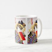 月岡芳年、『 しなやかさう - 風俗三十二相 』 KOFFIEMOK (Voorkant rechts)