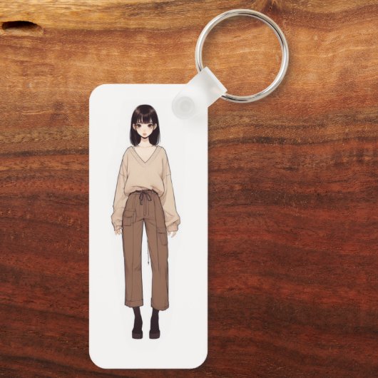 月影 奏音(tsukikage kanade) sleutelhanger (Achterkant)