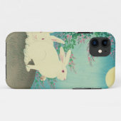 月 と 兎, 邨 Rabbits & Moon, Koson, Ukiyo-e Case-Mate iPhone Case (Achterkant (horizontaal))