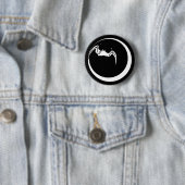 月 蝙 蝠 RONDE BUTTON 5,7 CM (In situ)
