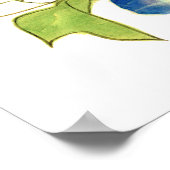 朝顔子猫図　Morning glory and kitten ポスター Poster (Hoek)