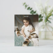 朝食 BRIEFKAART (Staand voorkant)